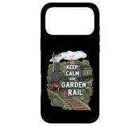 Custodia per iPhone 17 Pro Max Keep Calm and Garden Rail Model Train Hobbyist