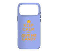 Custodia per iPhone 17 Pro Max Keep Calm And Give Me Candy Halloween Humor