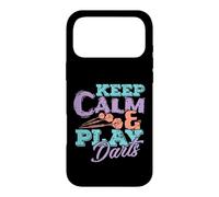Custodia per iPhone 17 Pro Max Keep Calm and Play Freccette