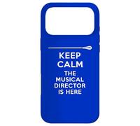 Custodia per iPhone 17 Pro Max Keep Calm Divertente per Direttori Orchestra o Band o Banda