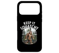Custodia per iPhone 17 Pro Max Keep It Squatchy Bigfoot Sasquatch Forest Cryptozoology