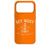 Custodia per iPhone 17 Pro Max Key West FL Rebel Pirate Boating ARA attrezzatura da pesca