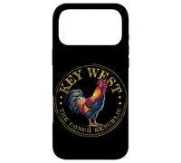 Custodia per iPhone 17 Pro Max Key West Rooster FL The Conch Republic, souvenir divertente