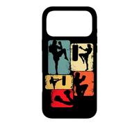 Custodia per iPhone 17 Pro Max Kickboxing Kickboxer Karate Taekwondo Ragazzi Bambini Uomini