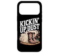 Custodia per iPhone 17 Pro Max Kickin' Up Dust Line - Stivali da ballo Country