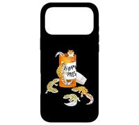 Custodia per iPhone 17 Pro Max Kids Boys Girls Reptile Happy Pills Leopard Gecko Lover