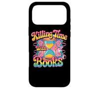 Custodia per iPhone 17 Pro Max Killing Time With Books Clessidra Rose