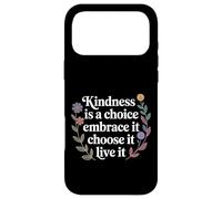 Custodia per iPhone 17 Pro Max Kindness Is A Choice Embrace It Choose It Live It -