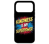 Custodia per iPhone 17 Pro Max Kindness is My Superpower Anti Bullying Be Kind Comic Kids