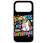 Custodia per iPhone 17 Pro Max Kindness is My Superpower Be Kind Unicorn Anti Bullismo Bambini