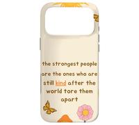 Custodia per iPhone 17 Pro Max Kindness Quote Kind People Are The Strongest Motivational