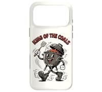 Custodia per iPhone 17 Pro Max King of the Coals Retro Cartoon BBQ Kettle Grill Grill