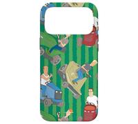 Custodia per iPhone 17 Pro Max King of the Hill The Guys on Lawn Mowers Funny Cartoon