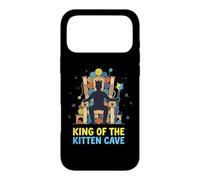 Custodia per iPhone 17 Pro Max King Of The Kitten Cave Cat Dad