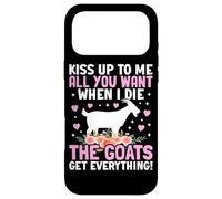 Custodia per iPhone 17 Pro Max Kiss Up To Me Quanto Vuoi Quando Morirò Le capre si prendono tutto