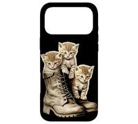 Custodia per iPhone 17 Pro Max Kittens And Combat Boots