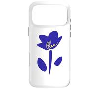 Custodia per iPhone 17 Pro Max Klein Blue French Bleu Fiore