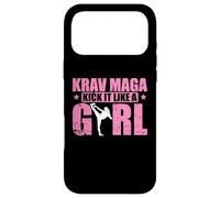 Custodia per iPhone 17 Pro Max Krav Maga Kick It Like a Girl Autodifesa con Stile