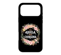 Custodia per iPhone 17 Pro Max La Abuela Mas Chingona Acquarello Floreale
