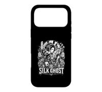 Custodia per iPhone 17 Pro Max La bellezza del fantasma della seta dietro la geisha del fan