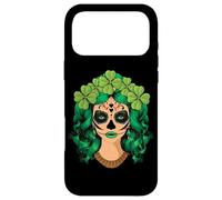 Custodia per iPhone 17 Pro Max La Calavera Muertos Saint Paddy Trifoglio San Patrizio