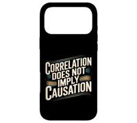 Custodia per iPhone 17 Pro Max La correlazione non implica logica di causalità divertente umorismo matematico