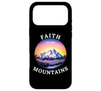 Custodia per iPhone 17 Pro Max La fede può spostare il cristianesimo delle montagne