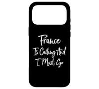 Custodia per iPhone 17 Pro Max La Francia chiama e io devo andare