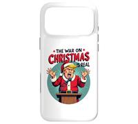 Custodia per iPhone 17 Pro Max La guerra al Natale è reale - Angry Santa President