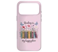 Custodia per iPhone 17 Pro Max La lettura floreale degli amanti dei libri è il mio posto felice