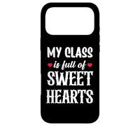 Custodia per iPhone 17 Pro Max La mia classe è piena di cuori dolci Buon San Valentino Carino
