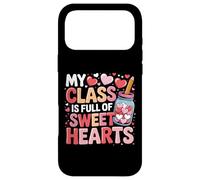 Custodia per iPhone 17 Pro Max La mia classe è piena di dolci cuori Valentine Teacher Classroom