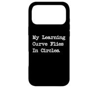 Custodia per iPhone 17 Pro Max La mia curva di apprendimento vola in tondo divertente linea di giocoleria