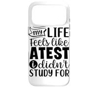 Custodia per iPhone 17 Pro Max La mia vita sembra che un test non abbia studiato per