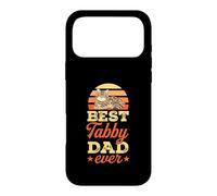 Custodia per iPhone 17 Pro Max La migliore festa del papà Tabby Dad Ever Tabby Cat