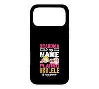 Custodia per iPhone 17 Pro Max La nonna è il mio nome che gioca a ukulele è il mio giocatore di gioco