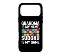 Custodia per iPhone 17 Pro Max La nonna è il mio nome Sudoku è il mio gioco divertente