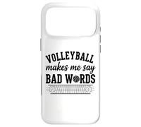 Custodia per iPhone 17 Pro Max La pallavolo mi fa dire parole cattive Divertente Pallavolo Umorismo