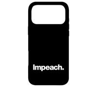 Custodia per iPhone 17 Pro Max La parola Impeach | Un design che dice Impeach
