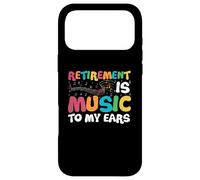 Custodia per iPhone 17 Pro Max La pensione è musica per le mie orecchie Insegnante di musica in pensione