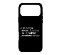 Custodia per iPhone 17 Pro Max La poesia parla dal cuore per gli amanti dei versi e dello stile