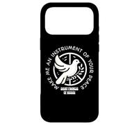 Custodia per iPhone 17 Pro Max La preghiera di San Francesco d'Assisi rende cattolica la pace dello strumento