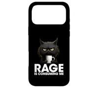 Custodia per iPhone 17 Pro Max La rabbia mi consuma divertente, stupido gatto che fissa