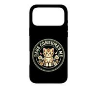 Custodia per iPhone 17 Pro Max La rabbia mi consuma gatto