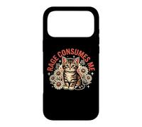 Custodia per iPhone 17 Pro Max La rabbia mi consuma gatto Desing