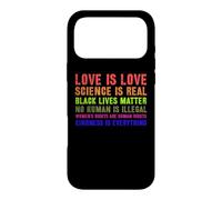 Custodia per iPhone 17 Pro Max La scienza è un vero orgoglio gay LGBT o LGBTQ L"amore è amore Sii gentile