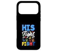 Custodia per iPhone 17 Pro Max La sua lotta è la consapevolezza dell'autismo nella mia lotta