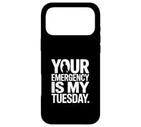 Custodia per iPhone 17 Pro Max La tua emergenza è il mio martedì paramedico EMT