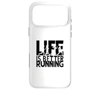 Custodia per iPhone 17 Pro Max La vita è meglio correre