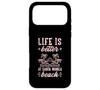 Custodia per iPhone 17 Pro Max La vita è migliore a Santa Monica Beach Matching Family Spring